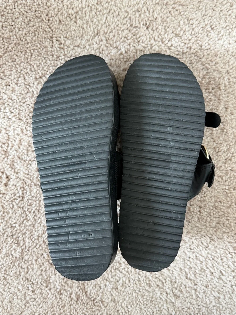 Dolce vita platform sandals well worn